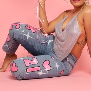 Capricorn custom 21 jeans and top set